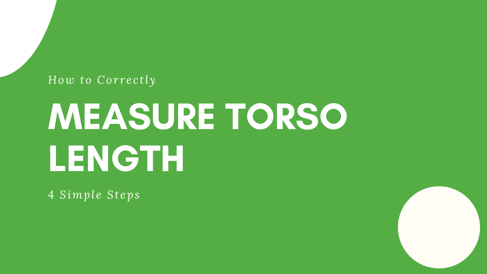 Measure Torso Length